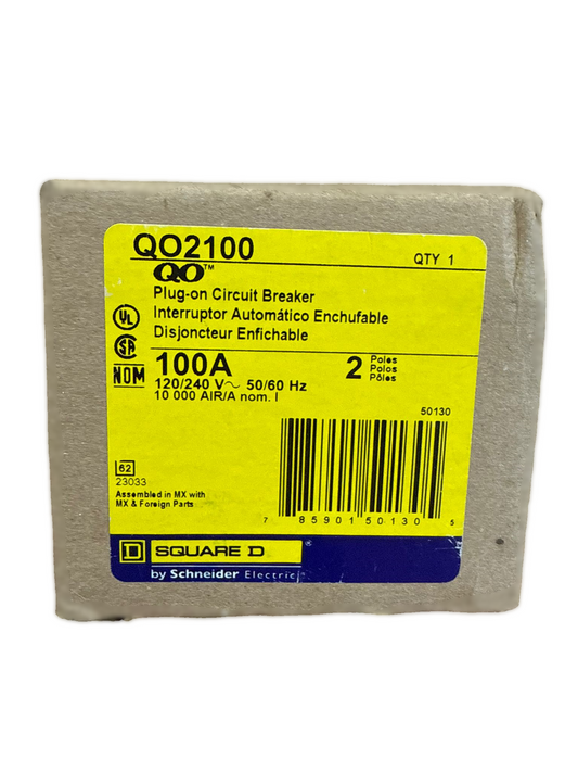 Square D - QO2100CP QO 100-Amp Two-Pole Circuit Breaker